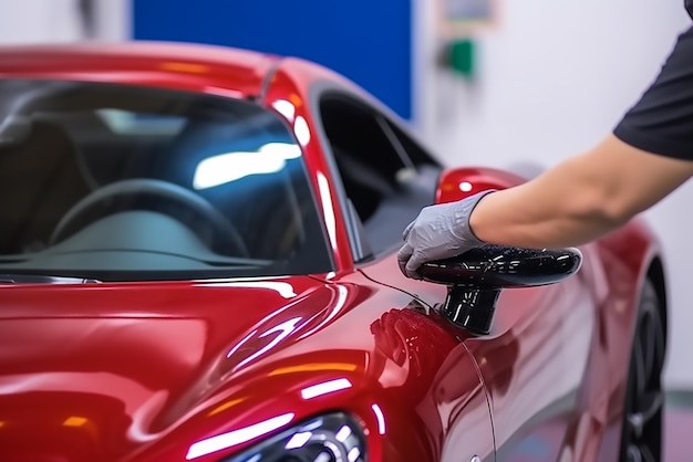 Car polishing service