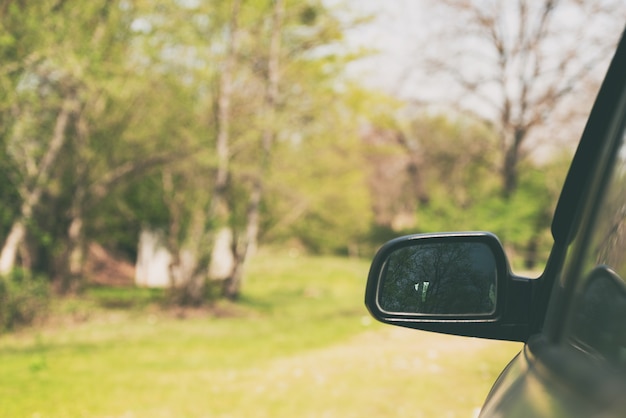 Car rearview mirror