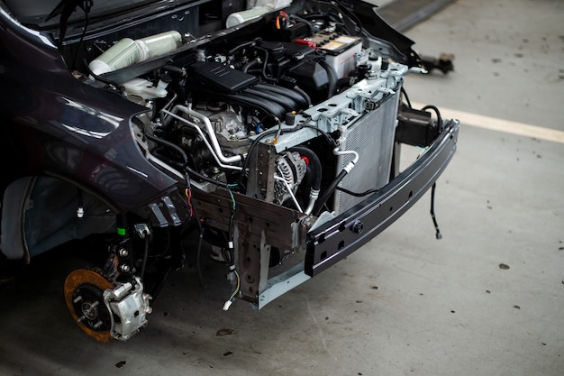 Photo car repair station