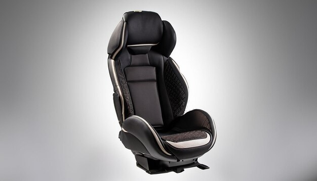 Car seat product photography white background