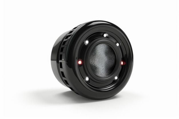 Car speaker isolated on white background