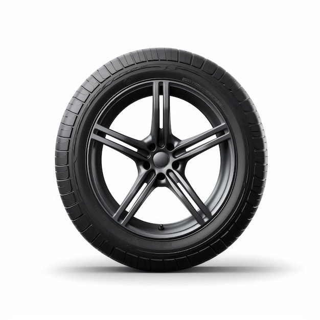 Car tire AI generated Image