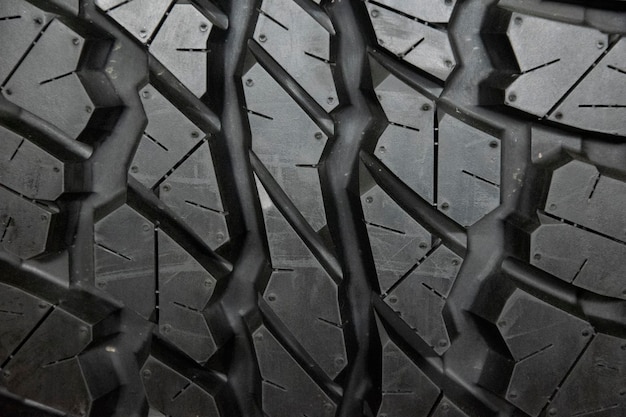 Car tire background Tyre texture closeup background