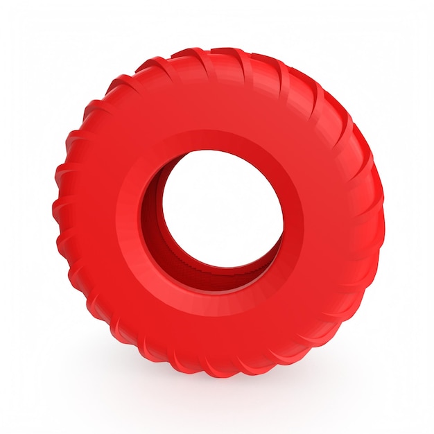 Car tire isolated on background