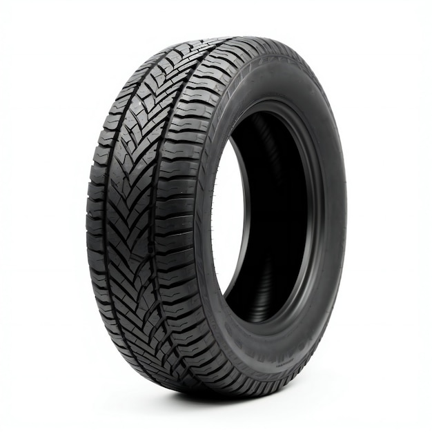 Photo car tire isolated on a white background