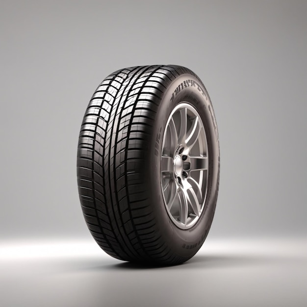 A Car Tire Product Photography