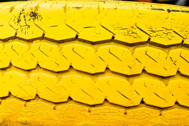 Car tire texture in color embossed patterns background