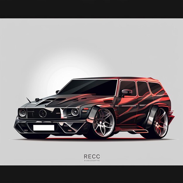 Car Vector Illustration Speeding into Style Captivating Car Vector Illustration