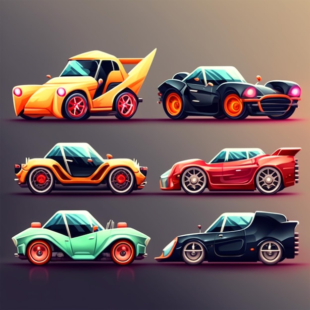 Car Vector Illustration Speeding into Style Captivating Car Vector Illustration