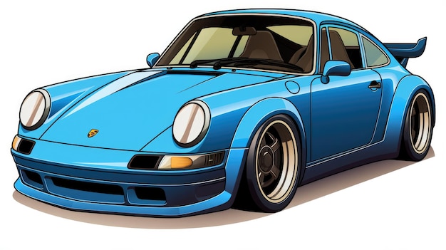 Photo a car vector illustration