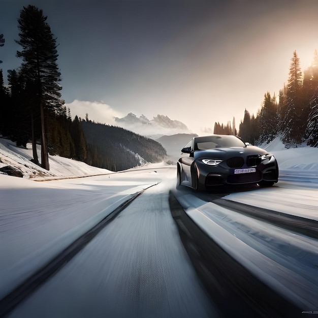 Car wallpapers on sand water snow and asphalt