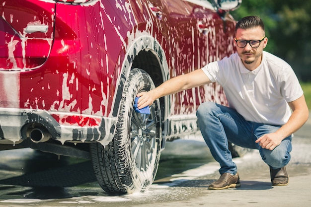 Car washing and cleaning