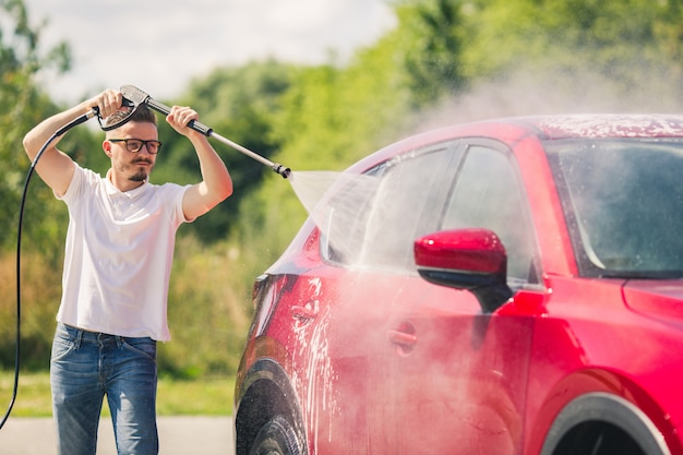 Car washing and cleaning