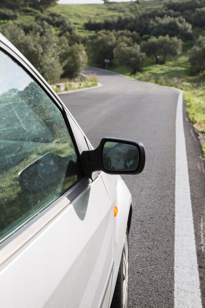 Car Wing in Grazalema National Park Cadiz Spain