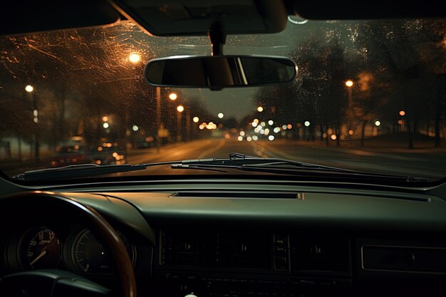 a car with the windshield open and a car with the windshield wipers open