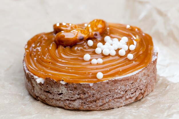 Photo caramel tartlet