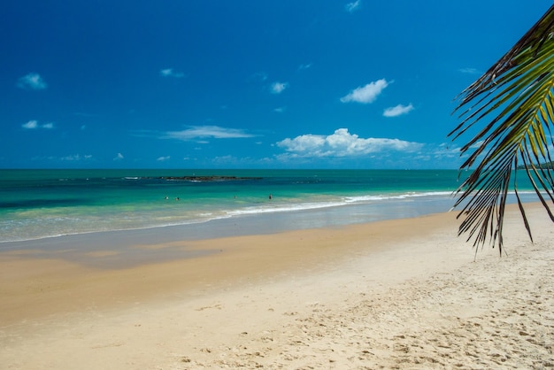 Carapibus beach, near Joao Pessoa, Conde, Paraiba, Brazil on December 27, 2018.