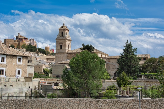 Caravaca de la cruz city ,murcia, spain .