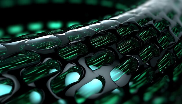 carbon 3D nano glass background wallpaper