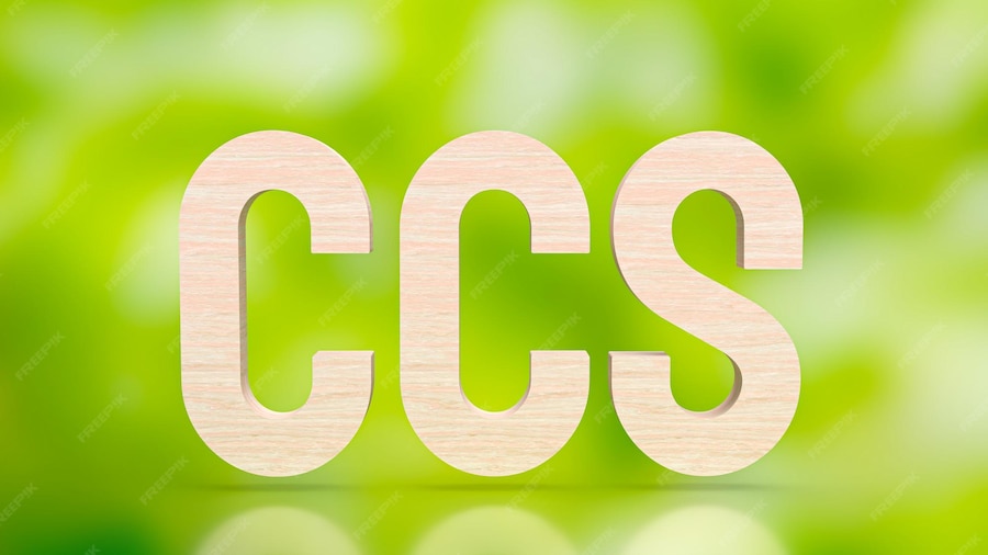 Premium photo carbon capture and storage ccs ccs is a technology