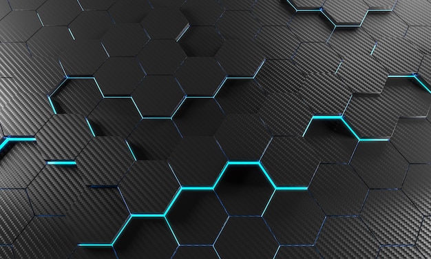 Photo carbon fiber background