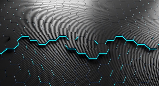 Sfondo in fibra di carbonio
