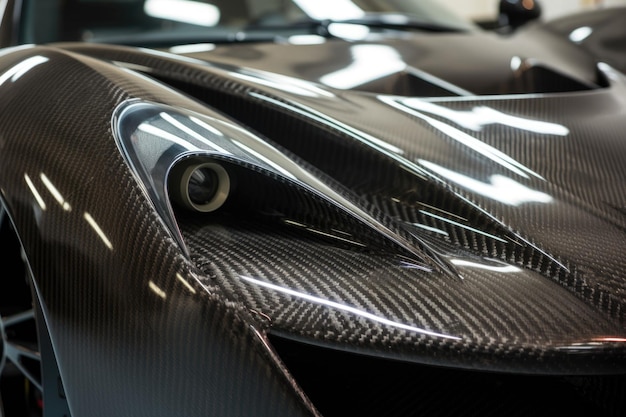 Материал из углеродного волокна, используемый в производстве спортивных автомобилей, создан с помощью генеративного искусственного интеллекта