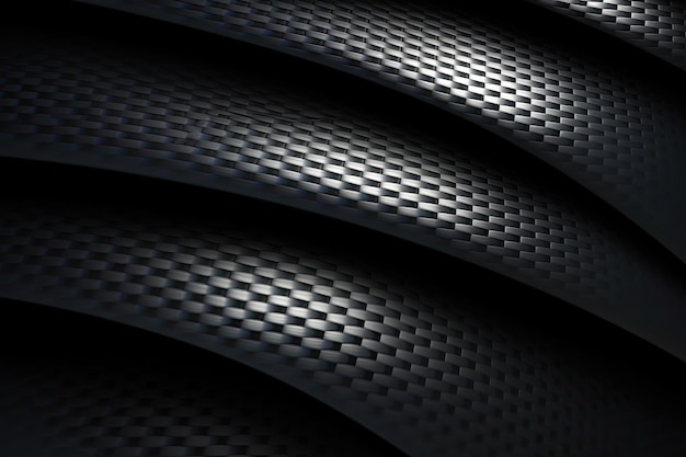 Carbon fiber stijl achtergrond 3D illustratie textuur achtergrond