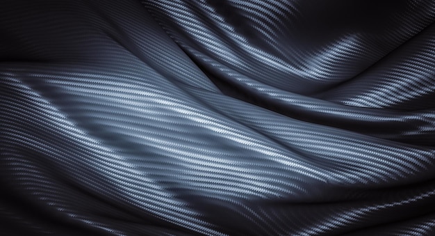 Carbon fiber wave background