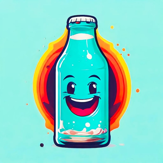 Photo carbonated soda