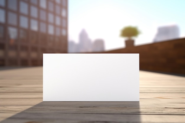 Foto card mockup