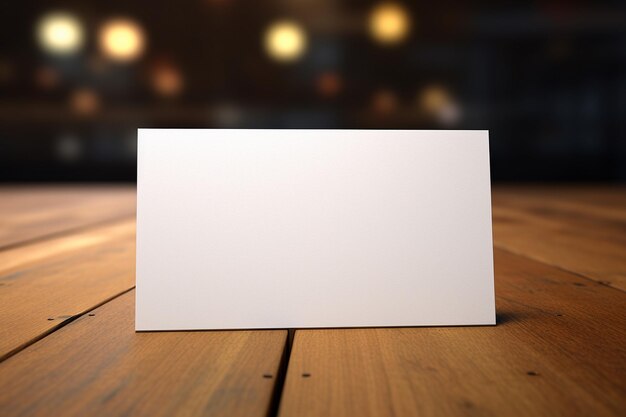 Foto card mockup