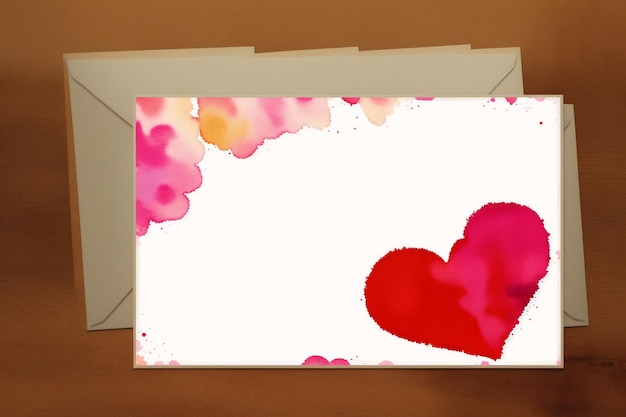 A card that says'love'on it