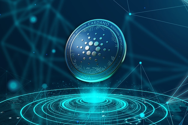 Foto cardano blockchain-platformconcept