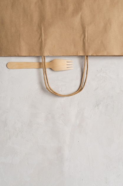 Cardboard bag for reusable use eco-friendly packaging