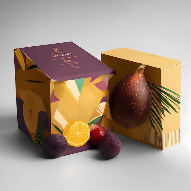 Cardboard Box for Date Palm Dried Fruit Food