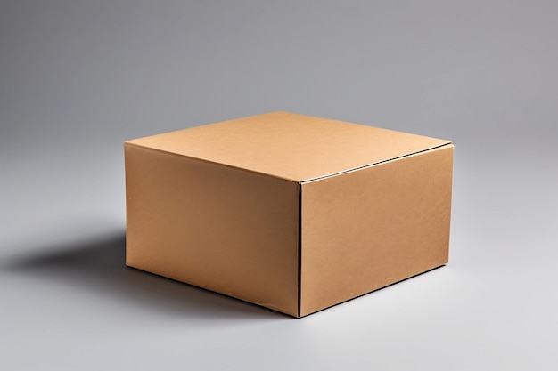 Cardboard box with lid