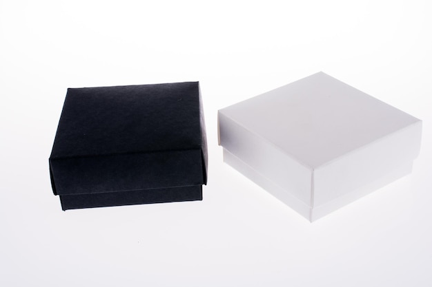 Cardboard Boxes on a white background