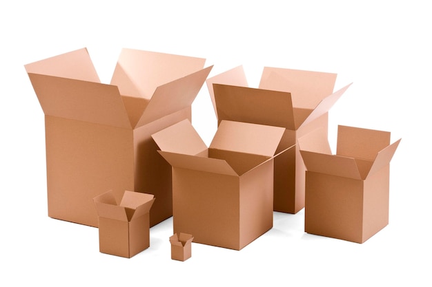 Cardboard boxes