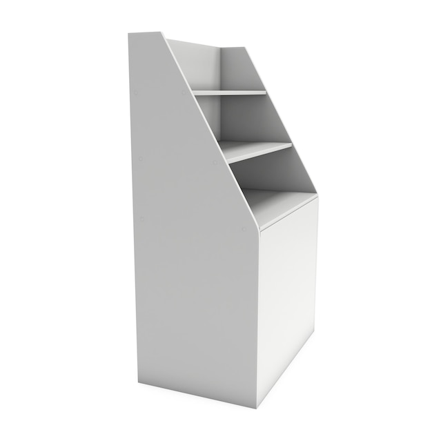 cardboard retail shelves rack