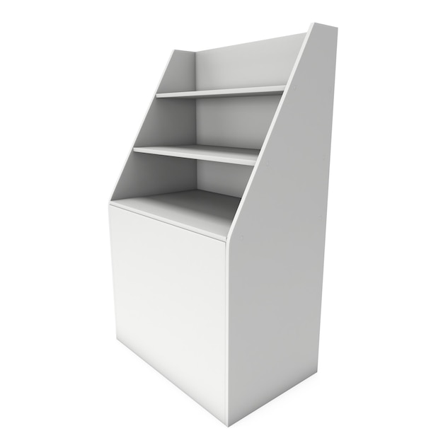 cardboard retail shelves rack