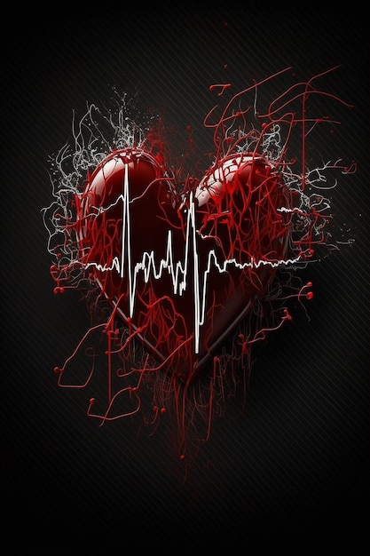 Cardiogram liefdeshart Generatieve AI