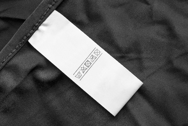 Care clothes label