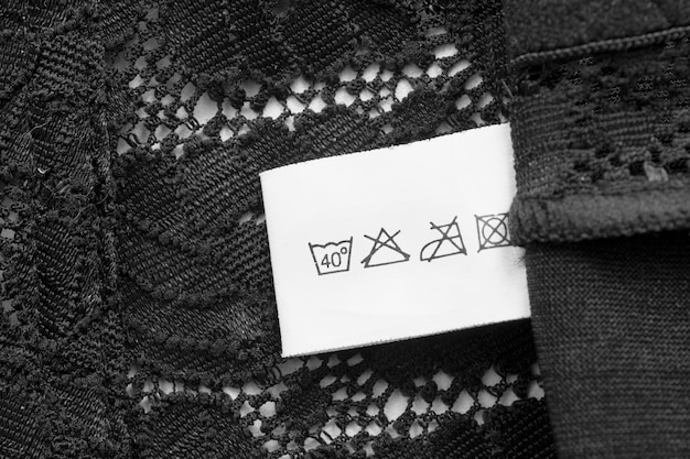 Photo care clothing label