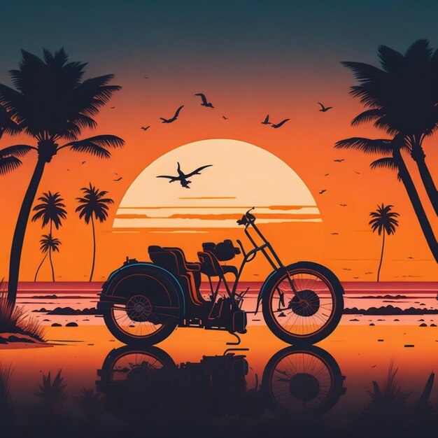 Cargo bike background