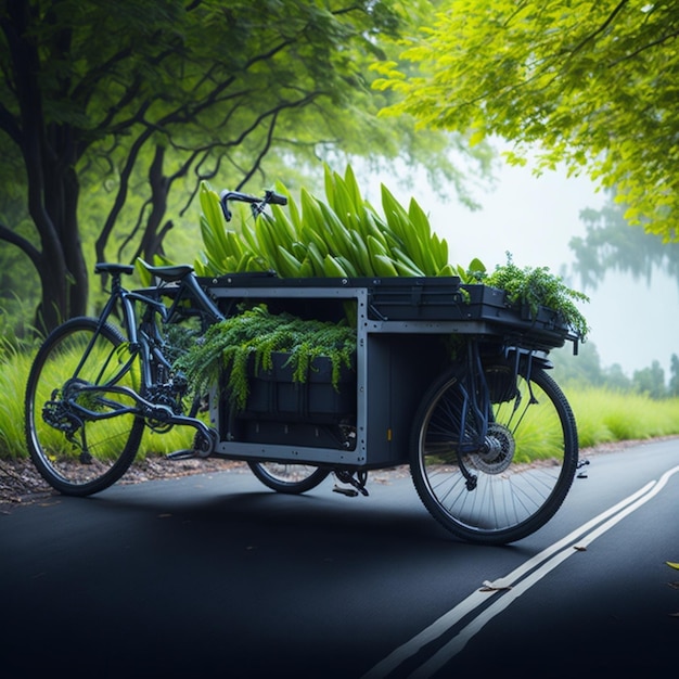 cargo bike background