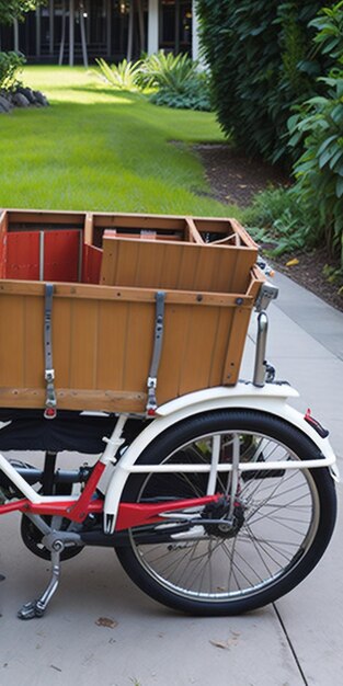 Photo cargo bike