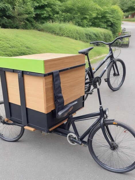 Photo cargo bike