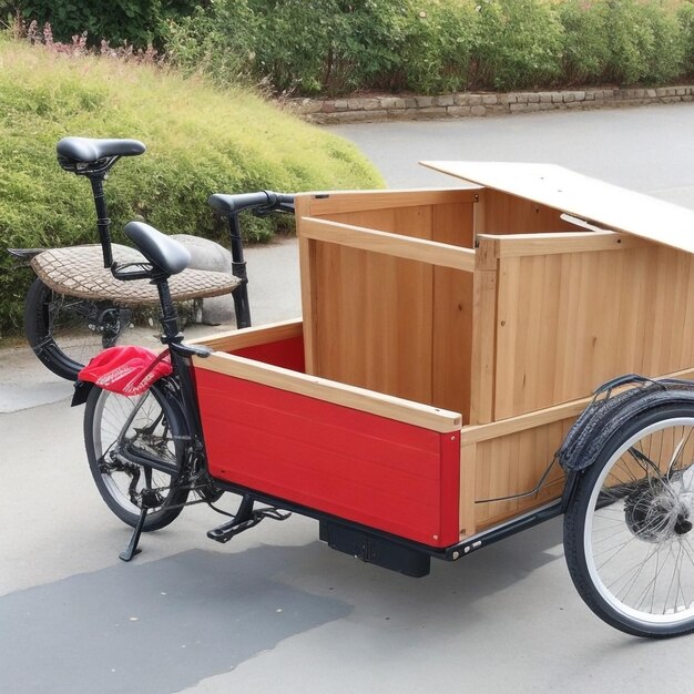 Photo cargo bike