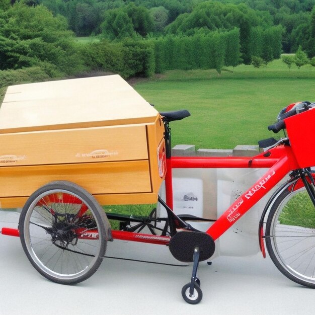 Photo cargo bike